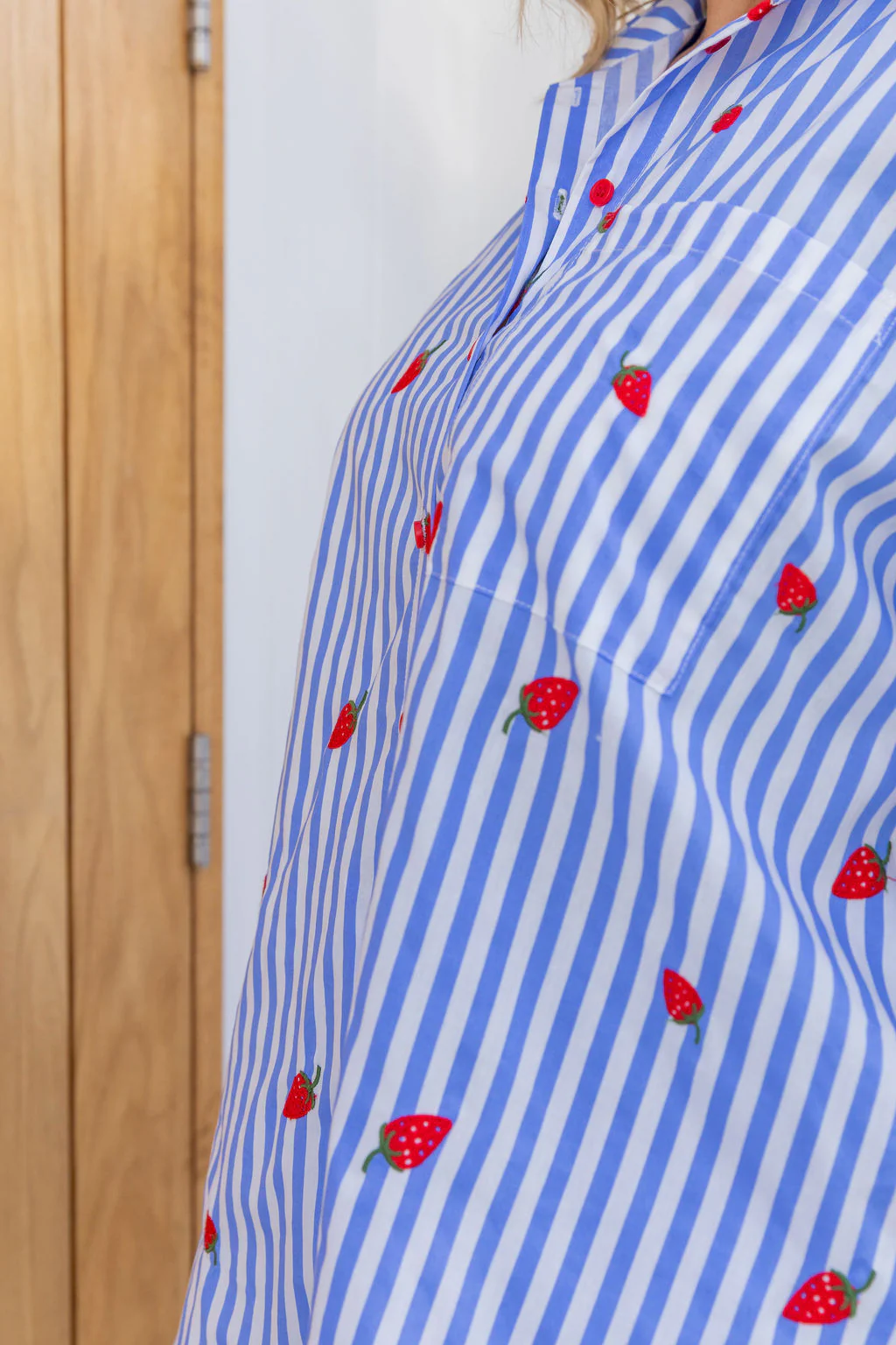 Samara Shirt in Strawberry Shortcake - Image 5