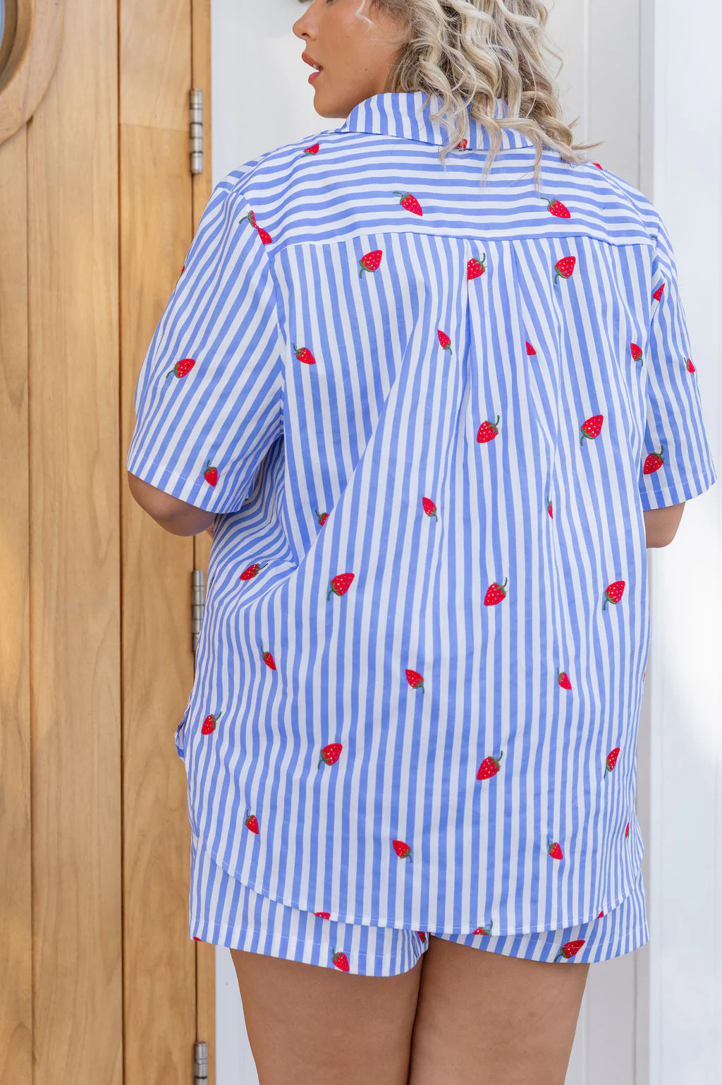 Samara Shirt in Strawberry Shortcake - Image 9