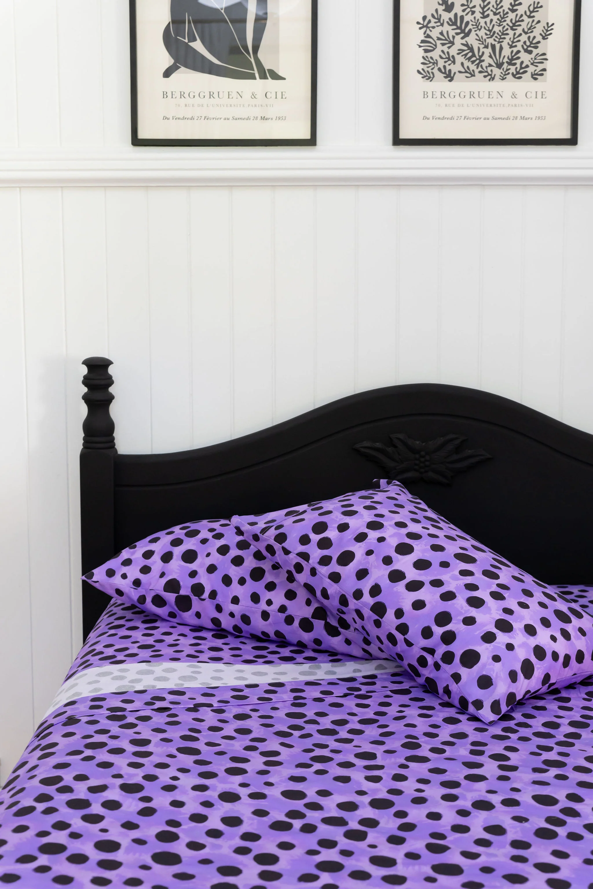 Sheet Set in Purple Cheetah by Kasey Rainbow - Image 10