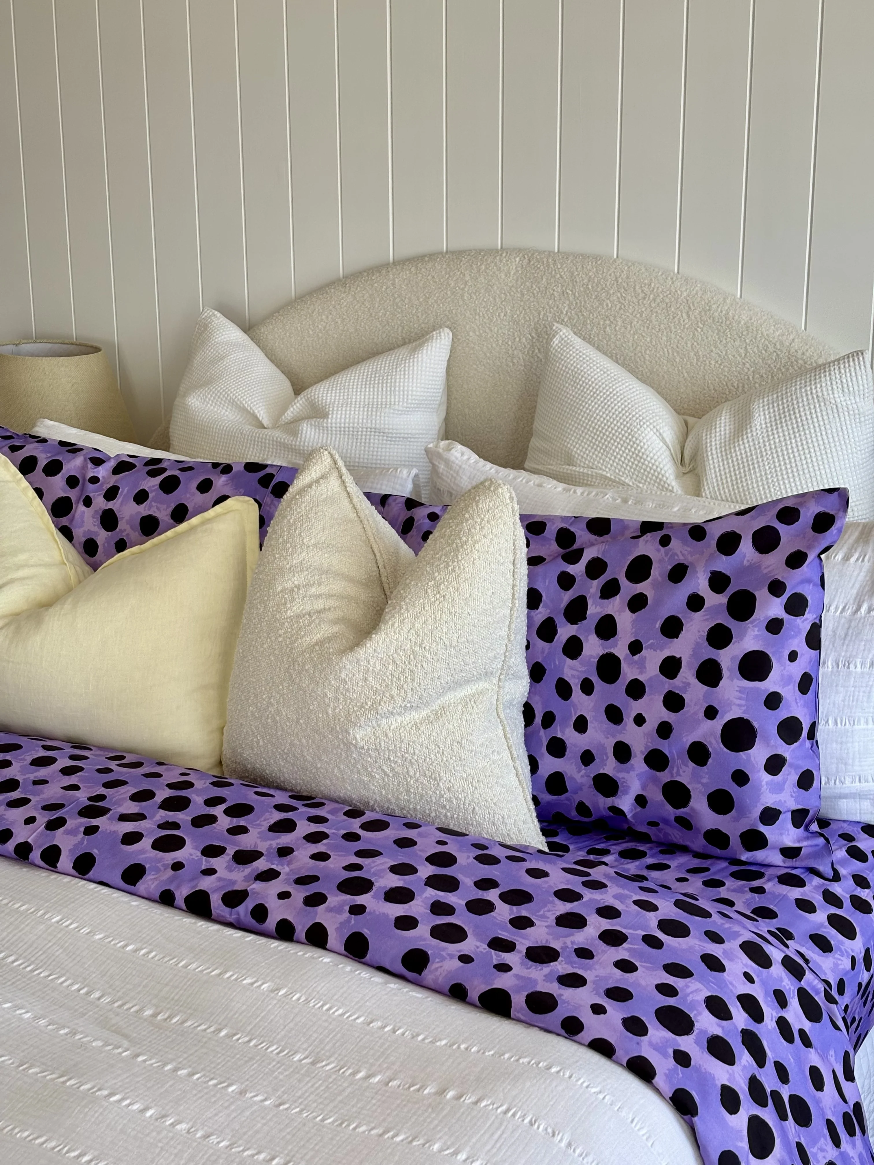 Sheet Set in Purple Cheetah by Kasey Rainbow - Image 11