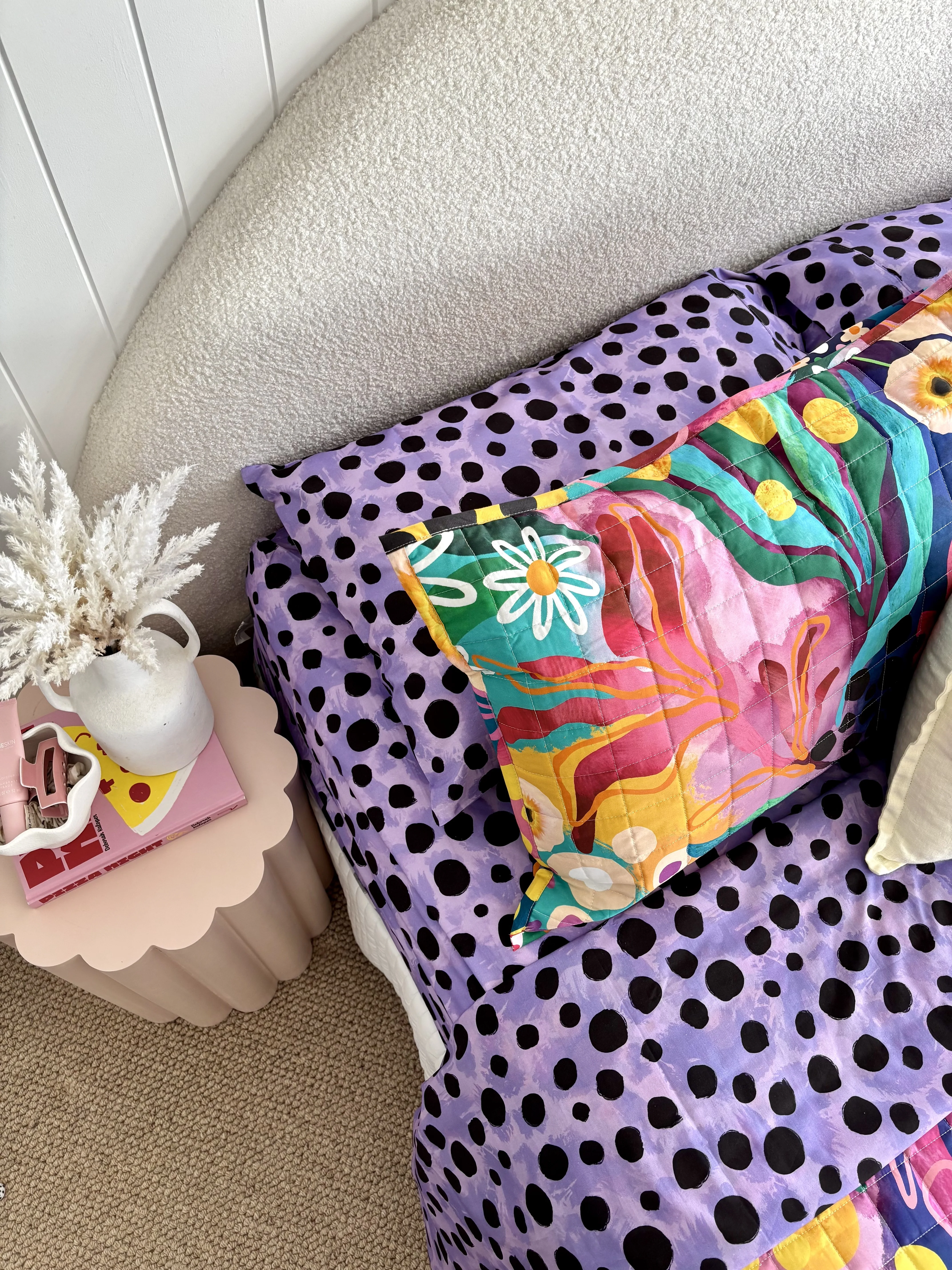 Sheet Set in Purple Cheetah by Kasey Rainbow - Image 12
