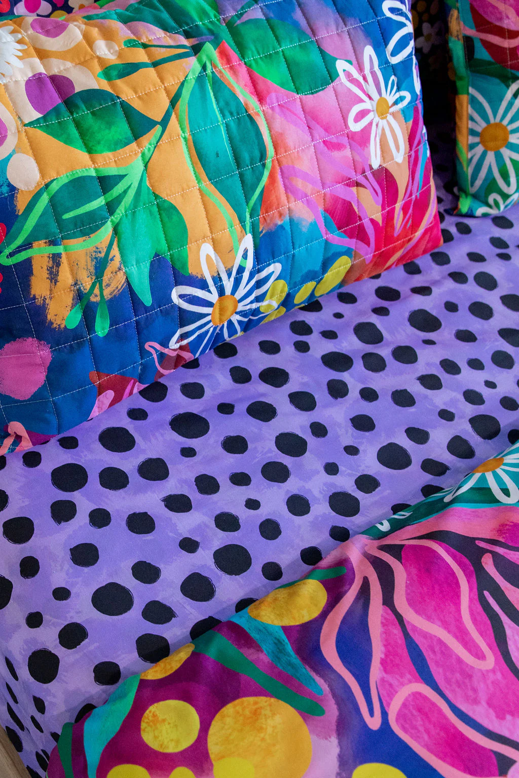 Sheet Set in Purple Cheetah by Kasey Rainbow - Image 14