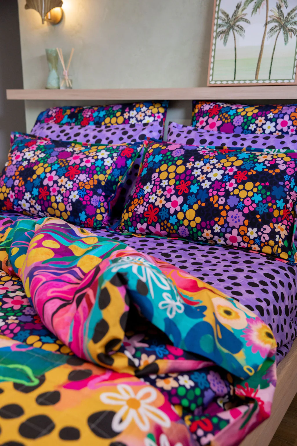 Sheet Set in Purple Cheetah by Kasey Rainbow - Image 15