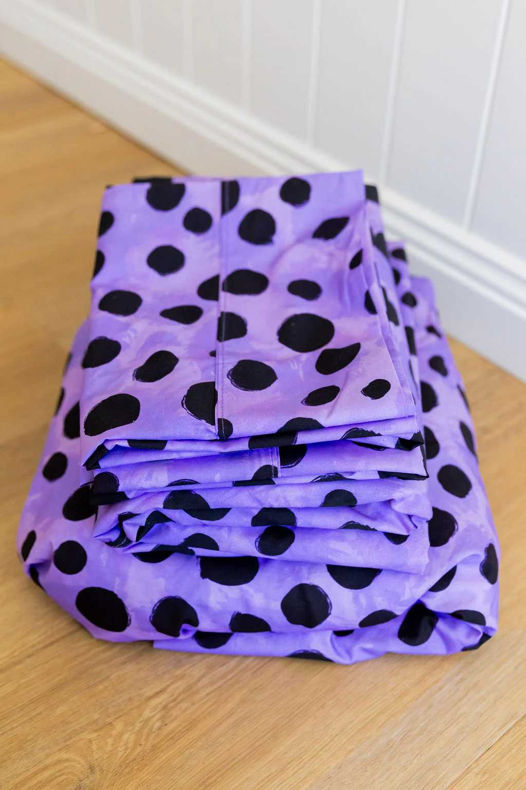 Sheet Set in Purple Cheetah by Kasey Rainbow - Image 4