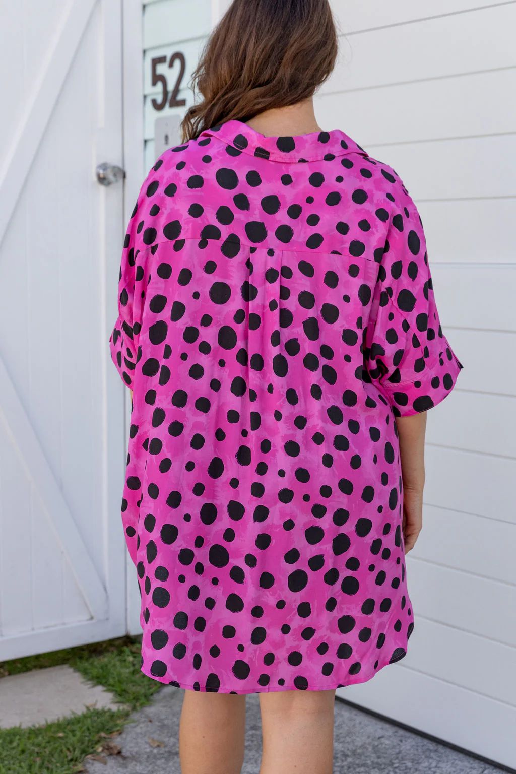 Tammin Shirt in Pink Cheetah by Kasey Rainbow - Image 12