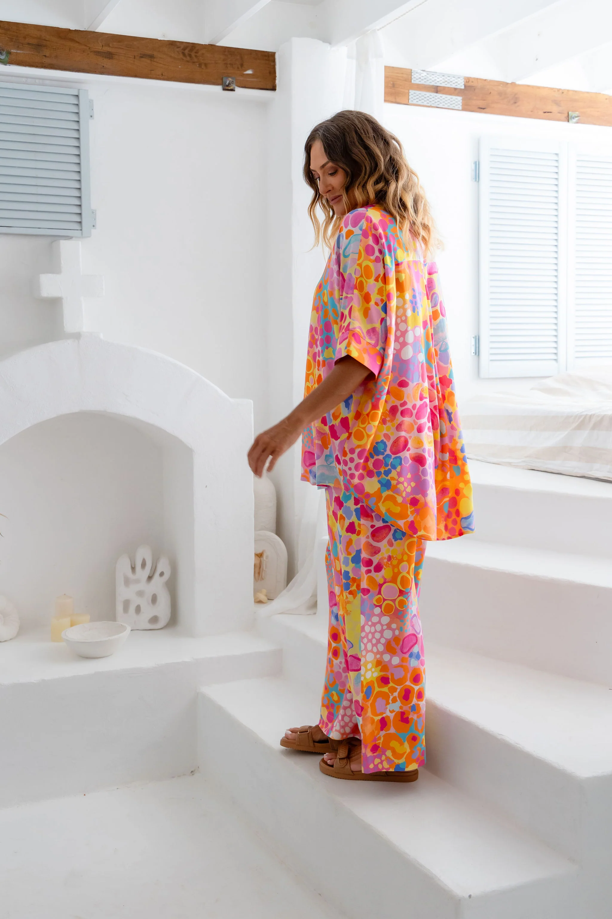 Tammin Shirt in Tequila Sunrise by Kasey Rainbow - Image 10