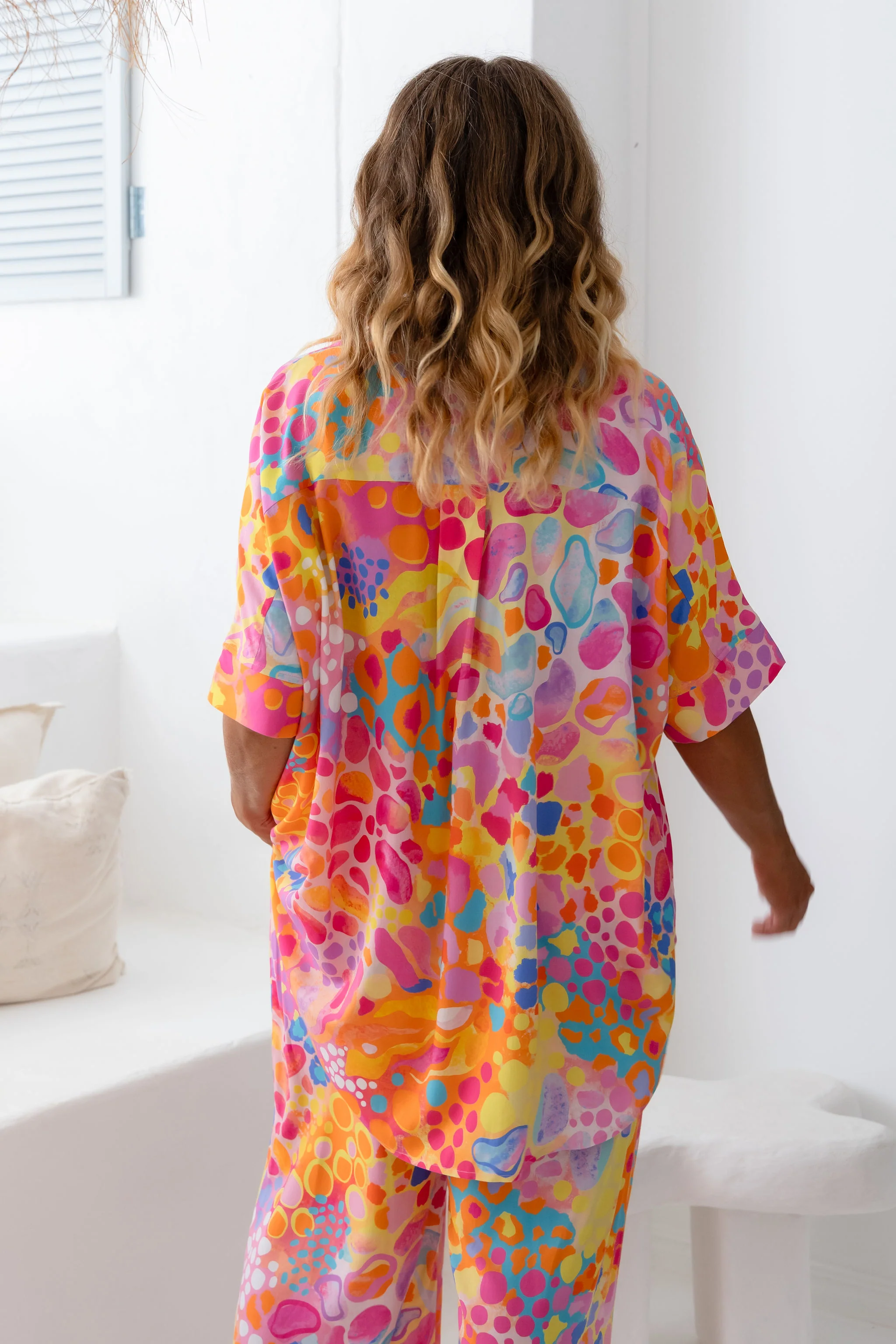 Tammin Shirt in Tequila Sunrise by Kasey Rainbow - Image 8