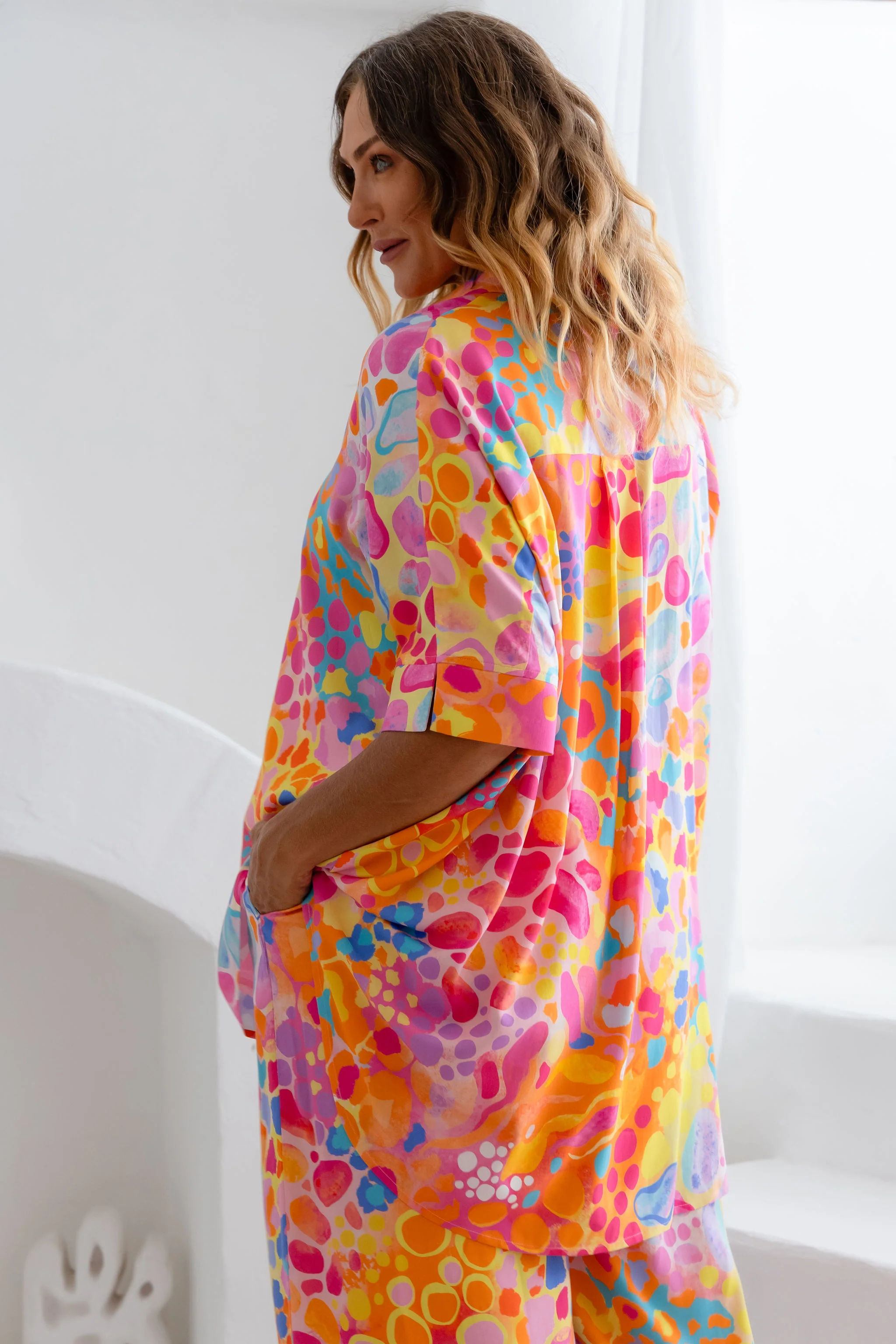 Tammin Shirt in Tequila Sunrise by Kasey Rainbow - Image 9