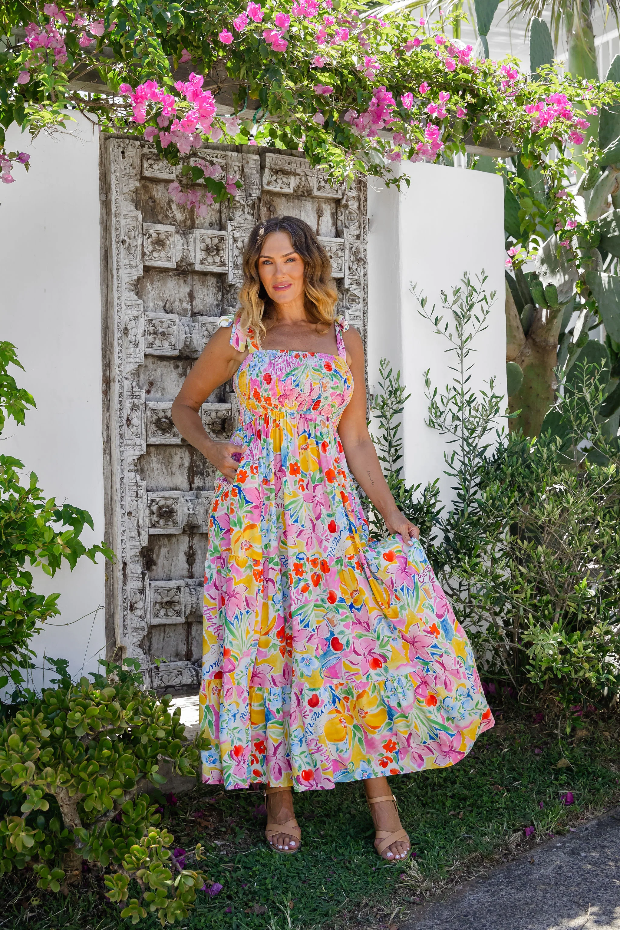 Tiana Maxi Dress in Vaycay Vibes - Image 4
