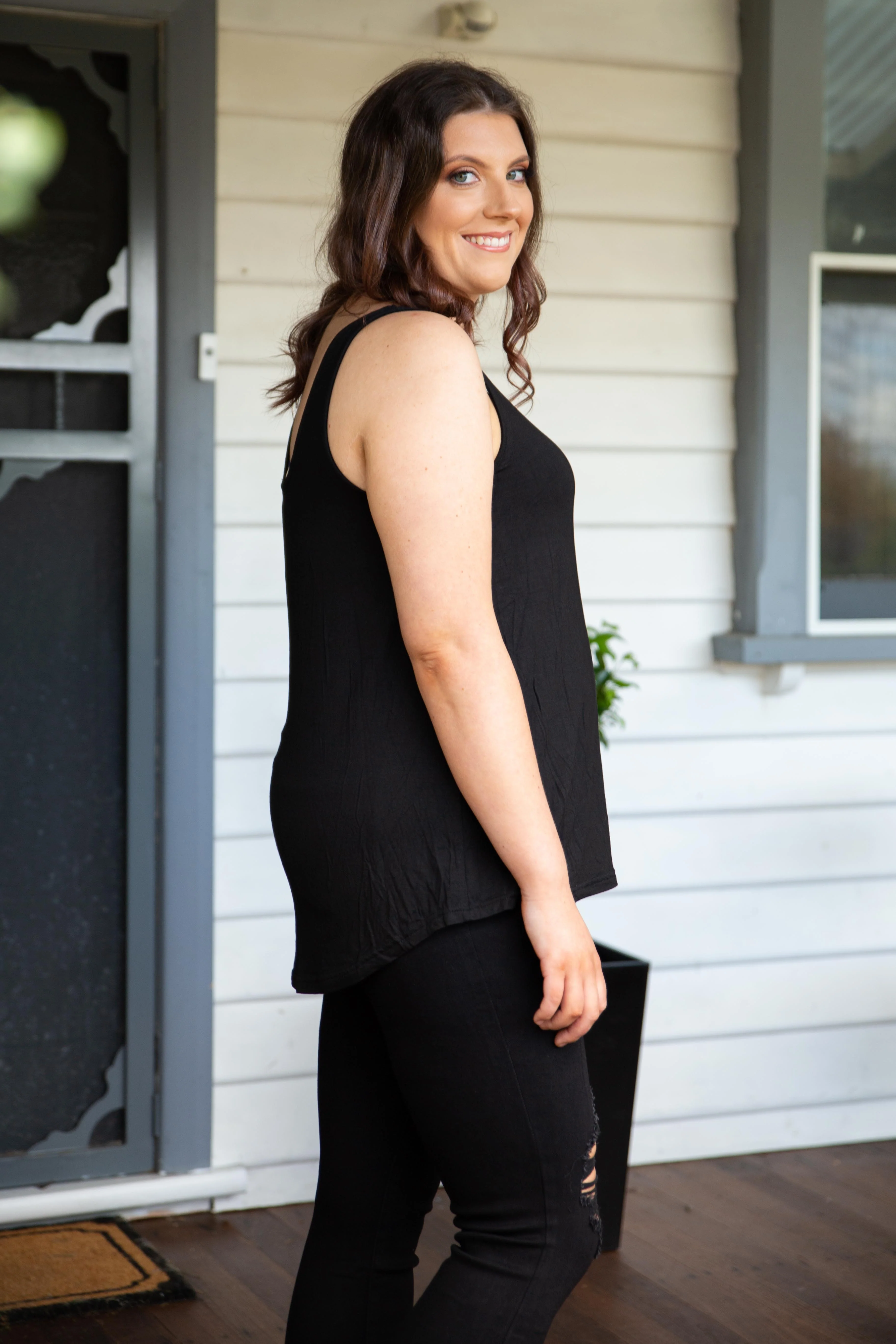 Modal Tovi Tank in Black - Image 5