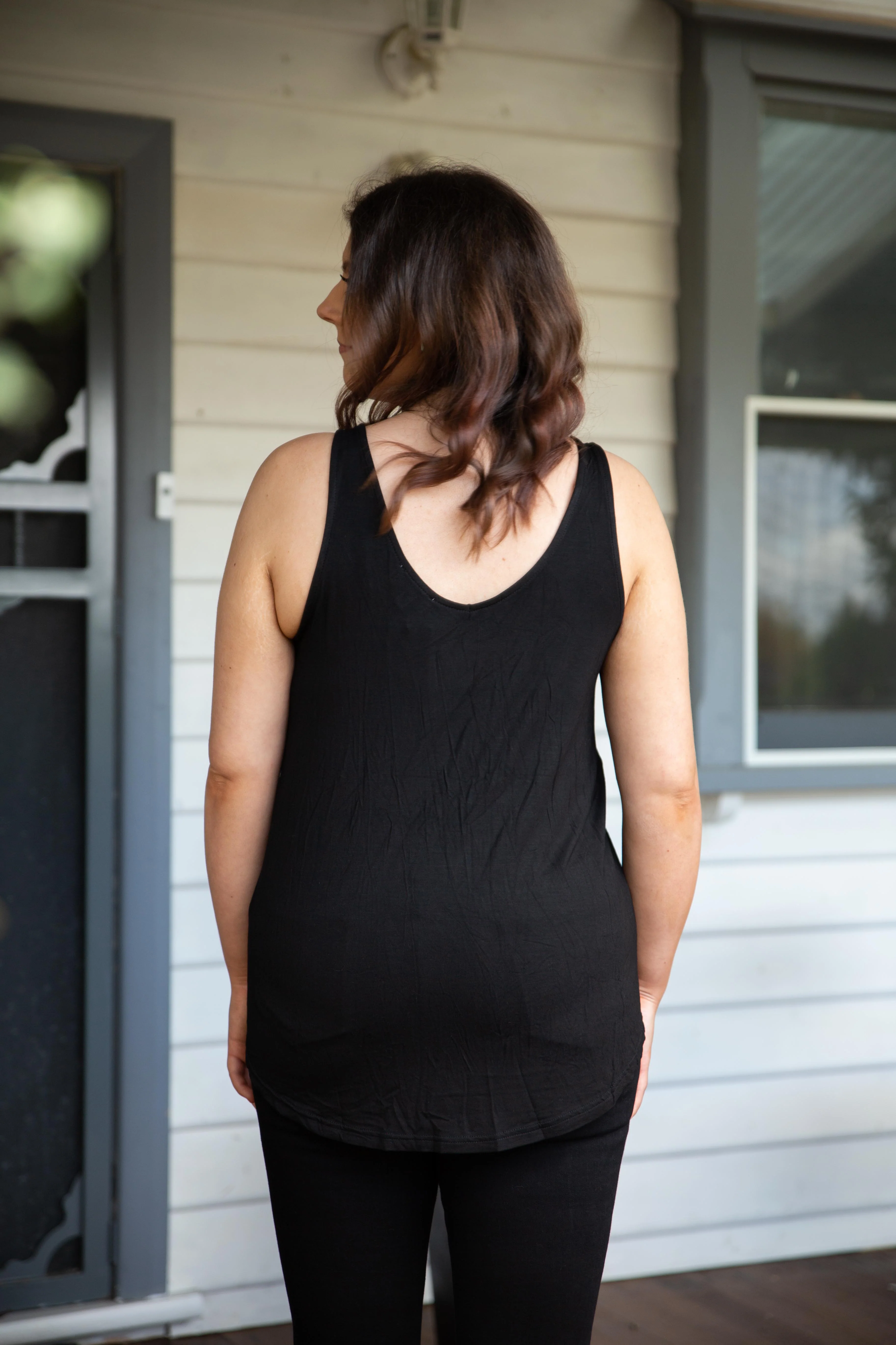 Modal Tovi Tank in Black - Image 8