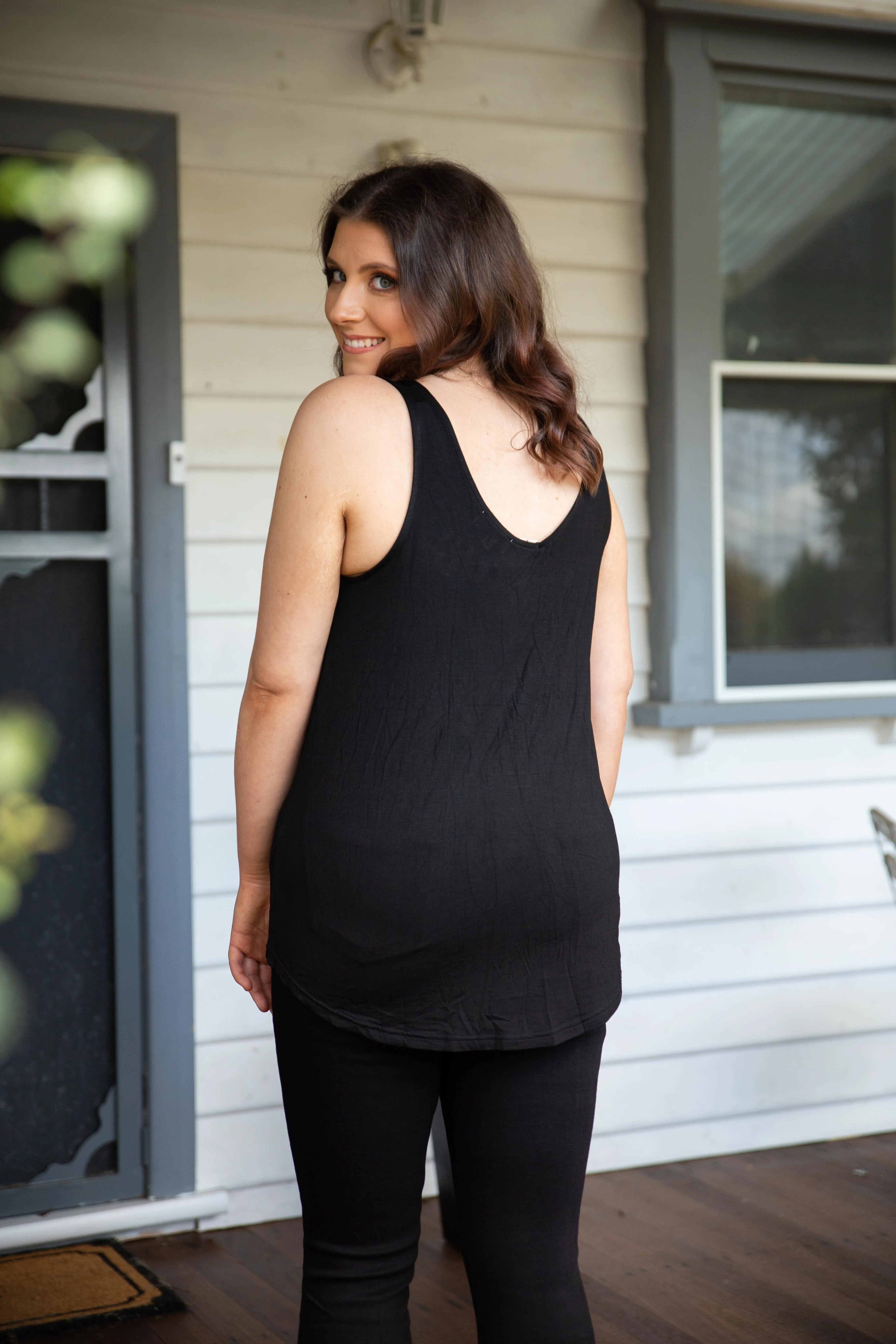 Modal Tovi Tank in Black - Image 9
