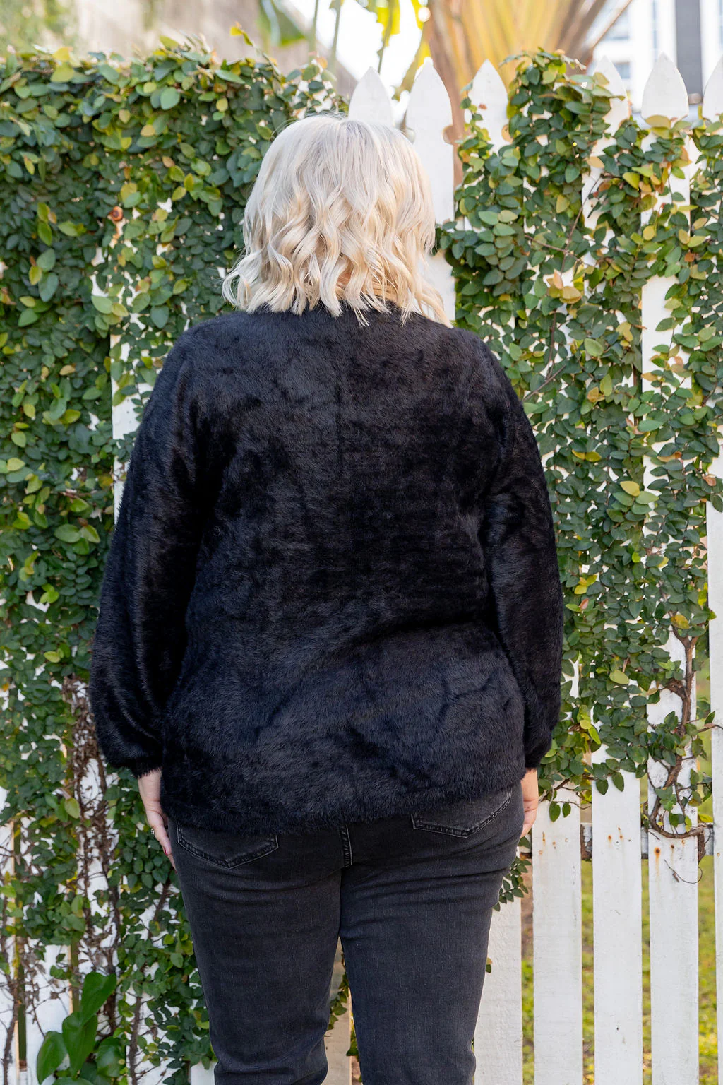 Vienna Bow Knit in Black - Image 11