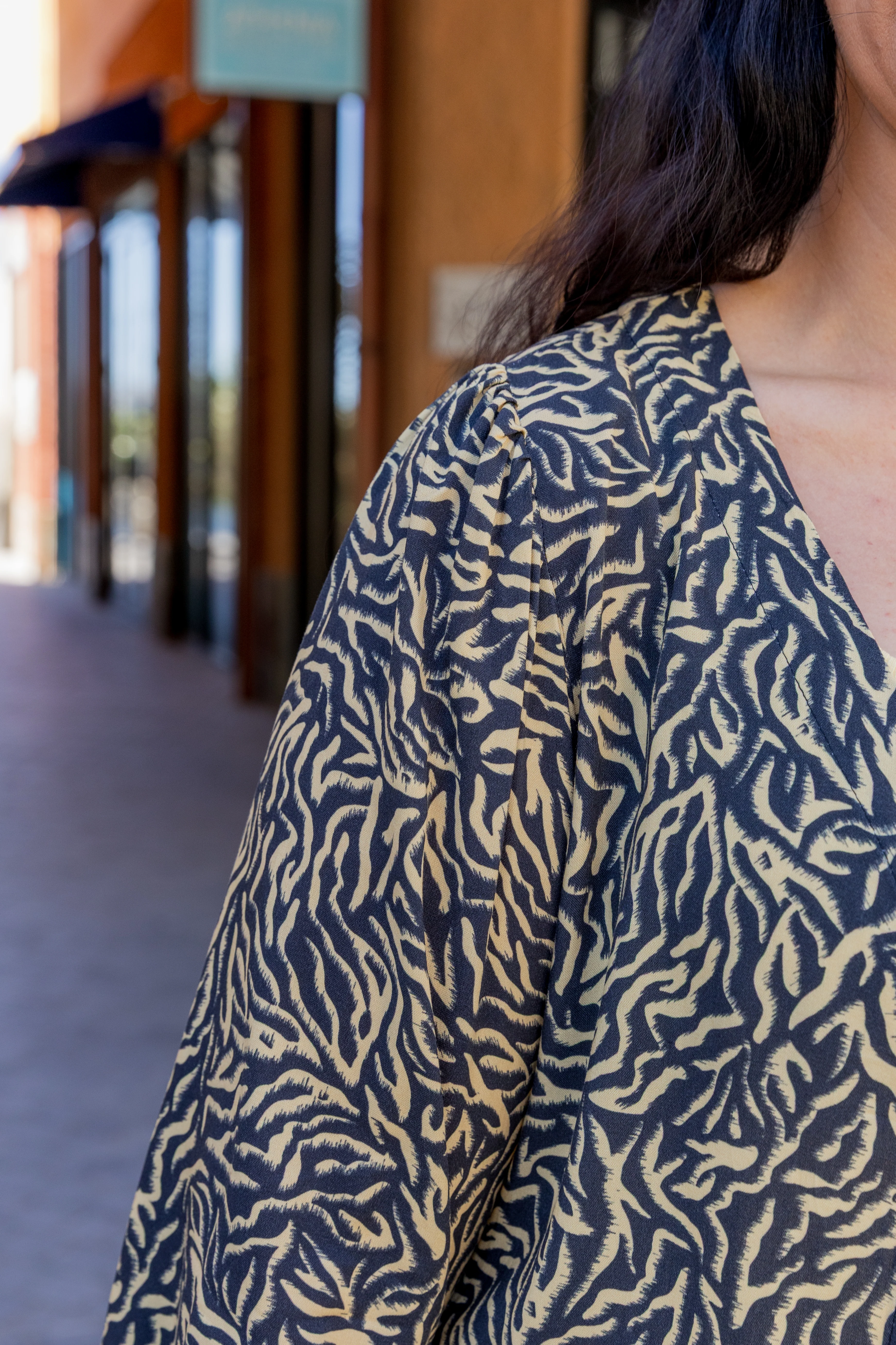 Winona Long Sleeve Blouse in Sahara Nights - Image 12